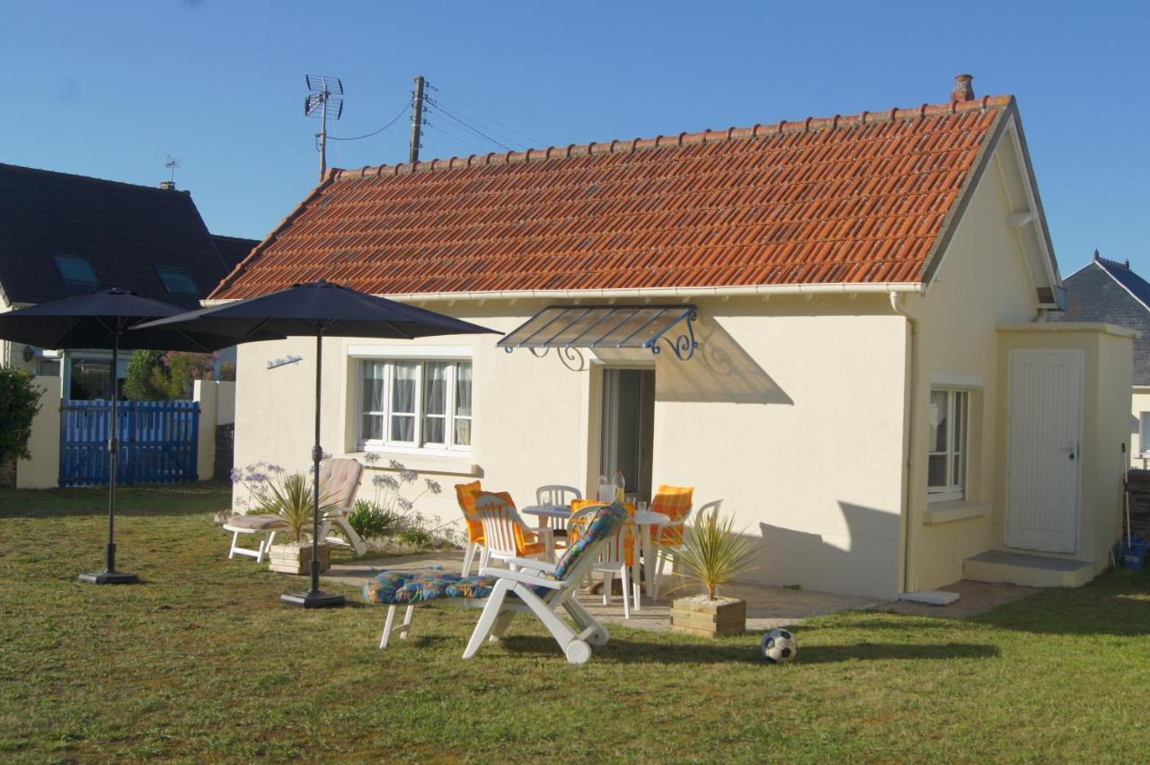 Le Petit Logis De Barneville Plage Wc Exterieur Dış mekan fotoğraf
